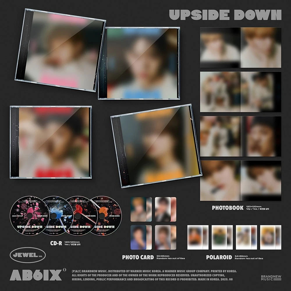 AB6IX - UPSIDE DOWN (10th EP Album) JEWEL CASE
