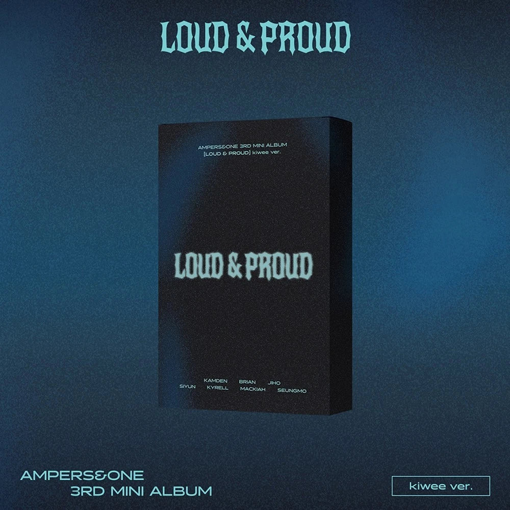 AMPERS&ONE - LOUD & PROUD (3rd Mini Album) LIMITED Edition KIWEE Version