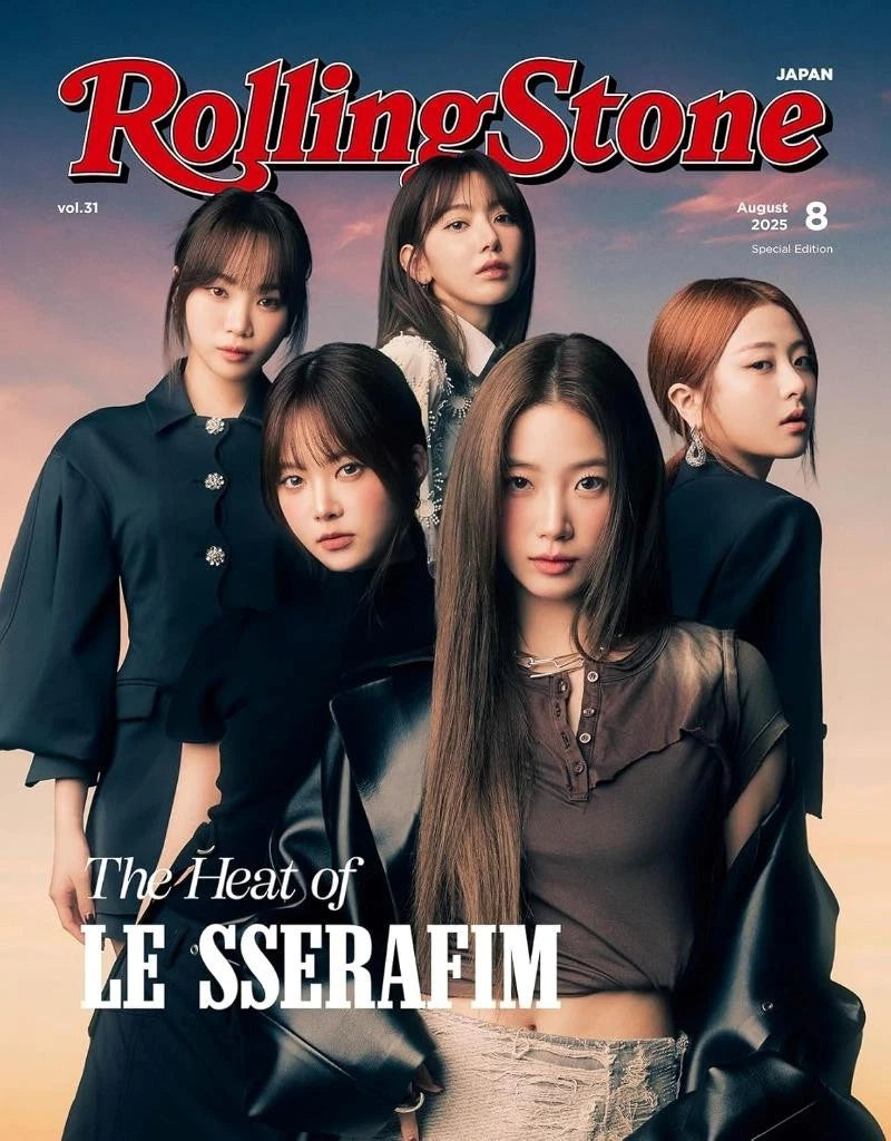 LE SSERAFIM Agosto 2025 ROLLING STONE Magazine