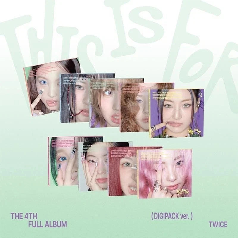 TWICE - THIS IS FOR (4th Album) DIGIPACK Version