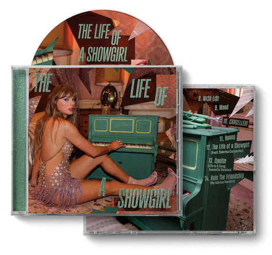 [PRE-ORDEN] TAYLOR SWIFT - The Life of a Showgirl CD LIMITADO (Life is a song acoustic)