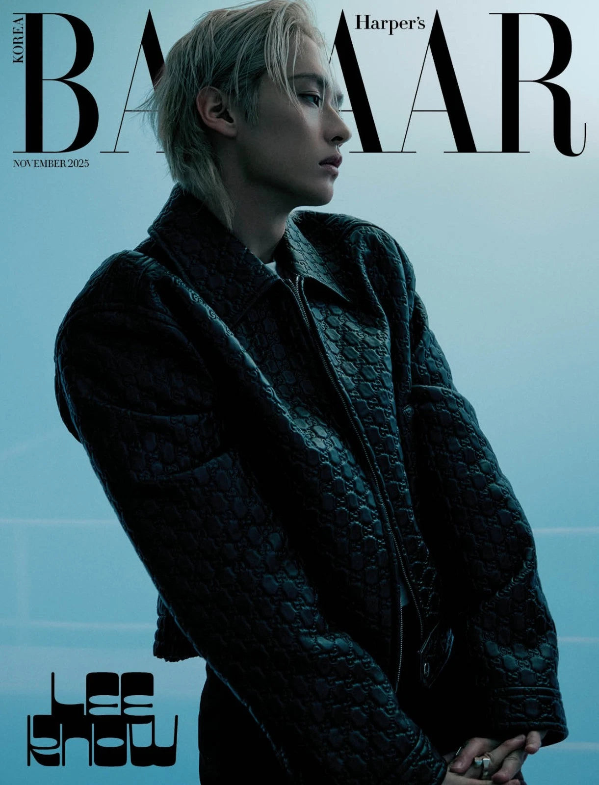 [PRE-ORDEN] STRAY KIDS LEE KNOW Cover BAZAAR Korea Noviembre 2025 + Poster