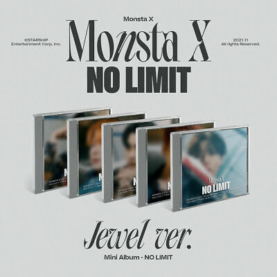 MONSTA X - NO LIMIT (10th Mini Album) Jewel Case