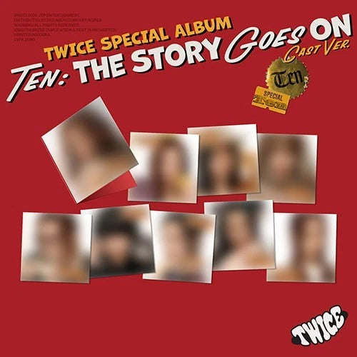 [PRE-ORDEN] TWICE - TEN: THE STORY GOES ON CAST VERSION