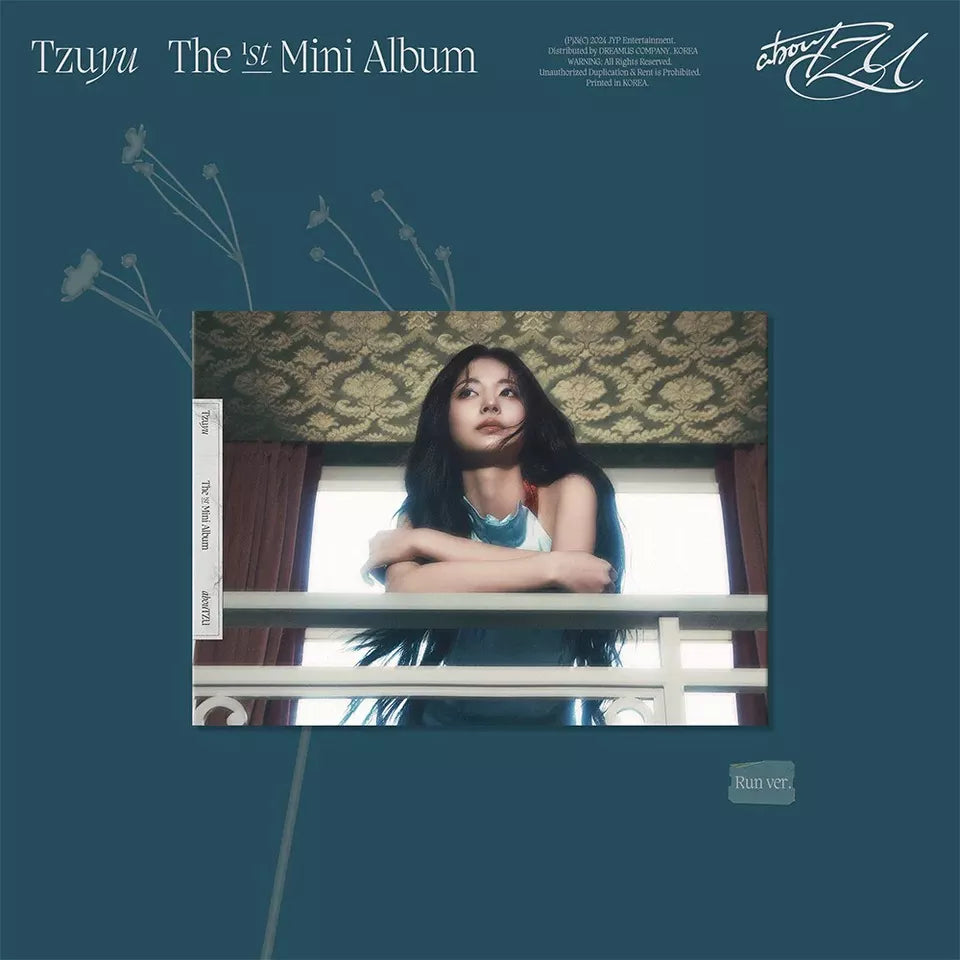 TZUYU (TWICE) - abouTZU (1st Mini Album) US TWICE SHOP exclusive AUTOGRAFIADO