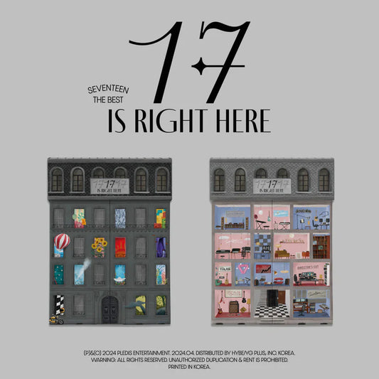 SEVENTEEN - 17 IS RIGHT HERE (SEVENTEEN The Best Album) Target exclusive