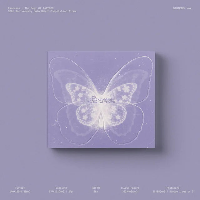 [PRE-ORDEN] TAEYEON - PANORAMA : THE BEST OF TAEYEON (DIGIPACK Version)