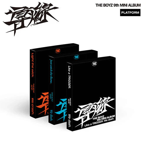 THE BOYZ - TRIGGER / 導火線 (도화선) (9th Mini Album) PLATFORM