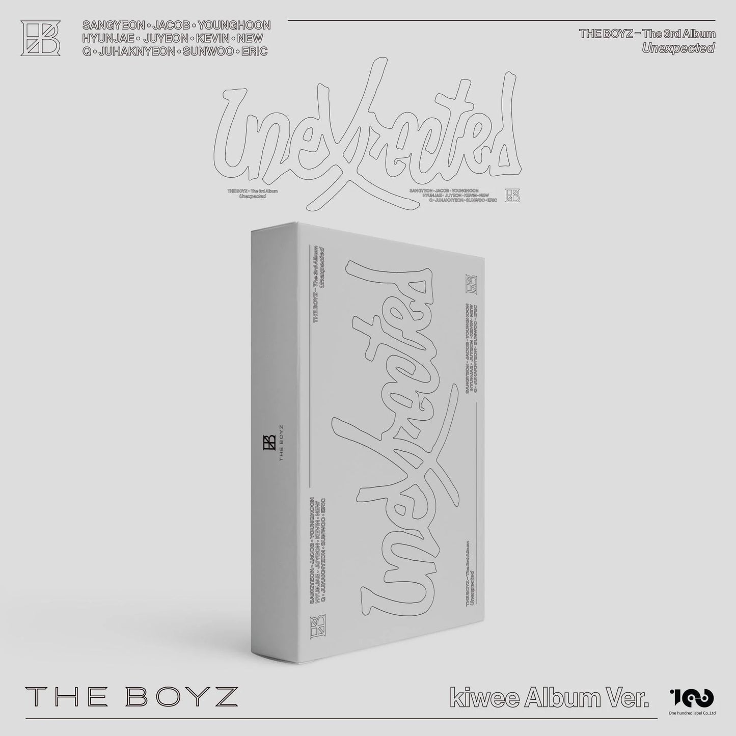 THE BOYZ - UNEXPECTED (3rd Album) KIWEE ALBUM Version