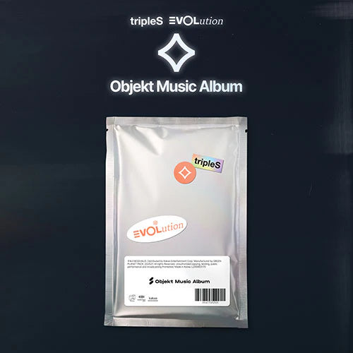 TRIPLES - EVOLUTION < MUJUK > (Mini Album) OBJEKT MUSIC ALBUM