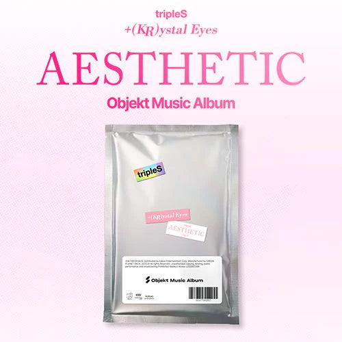 +(KR)YSTAL EYES (TRIPLES) - AESTHETIC (Mini Album) OBJEKT MUSIC ALBUM