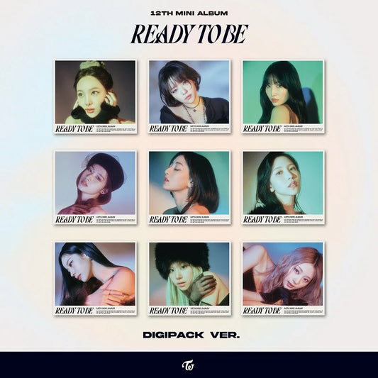 TWICE - READY TO BE (12th Mini Album) DIGIPACK