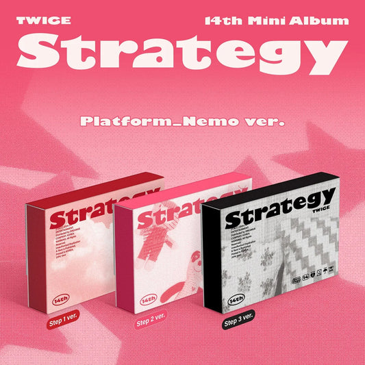 TWICE - STRATEGY (14th Mini Album) PLATFORM NEMO