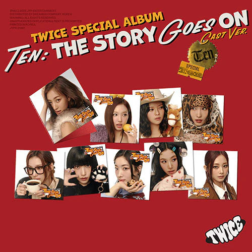TWICE - TEN: THE STORY GOES ON CAST VERSION