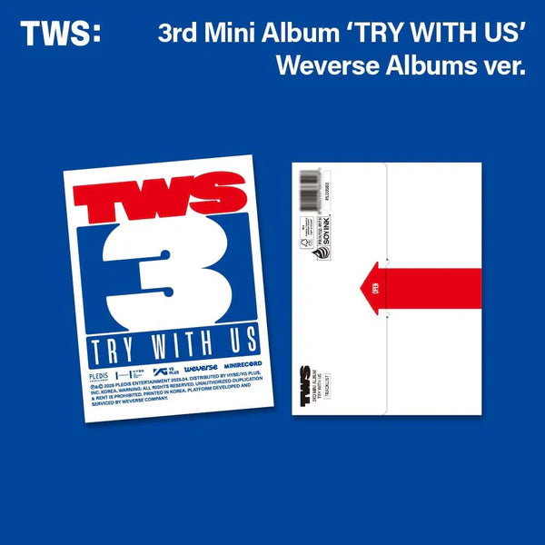 TWS - TRY WITH US (3rd Mini Album) WEVERSE ALBUMS