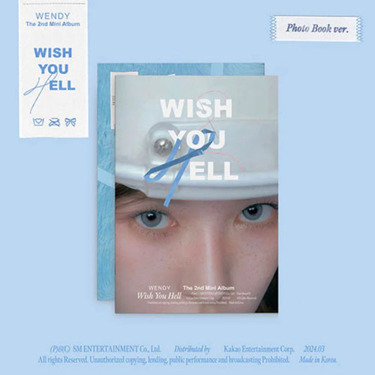WENDY (RED VELVET) - WISH YOU HELL (2nd Mini Album) PHOTOBOOK Version