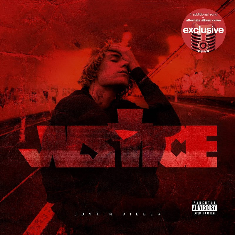 JUSTIN BIEBER - Justice CD Target Exclusive