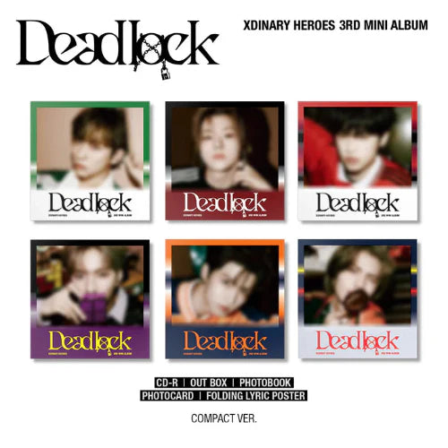 XDINARY HEROES - Deadlock (3rd Mini Album) COMPACT