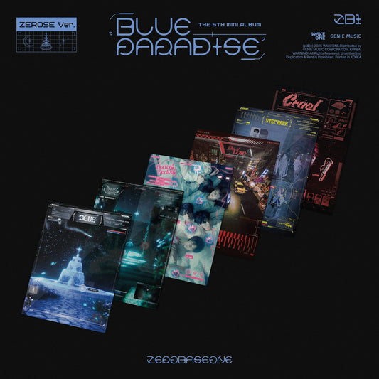 ZEROBASEONE - BLUE PARADISE (5th Mini Album) ZEROSE Version